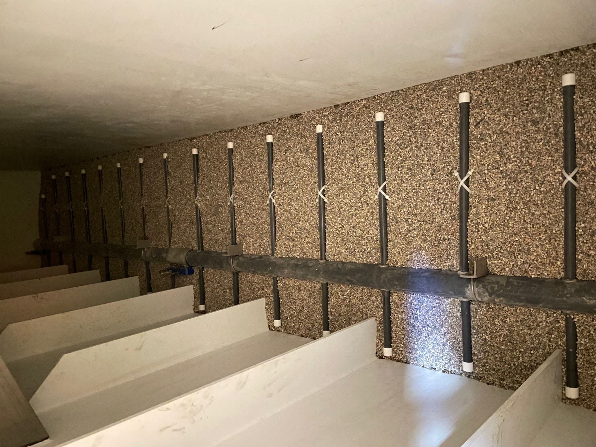 Filter Media in Filter Tank